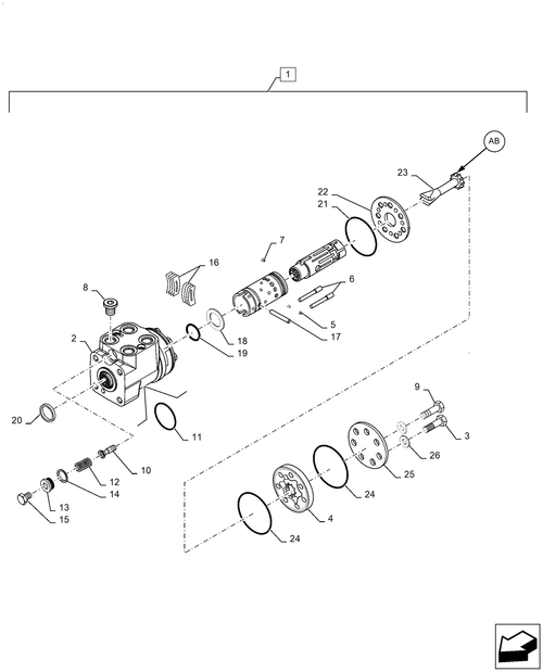 Workmaster 70-41.101.AB[02] - VAR - 720374042, 743220032, 743930012, STEERING WHEEL, BOX ; (Var) 344995081, 344996081, 344997081