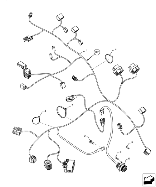 Workmaster 70-55.100.BQ[04] - VAR - 338176081, 338176082, 338176083, 348296081, 338177084, 338177082, 338177083, 348297081, HARNESS, MAIN, VM ALT 65/75HP ; (Var) 338176081, 338176082, 338176083, 338177082, 338177083, 338177084