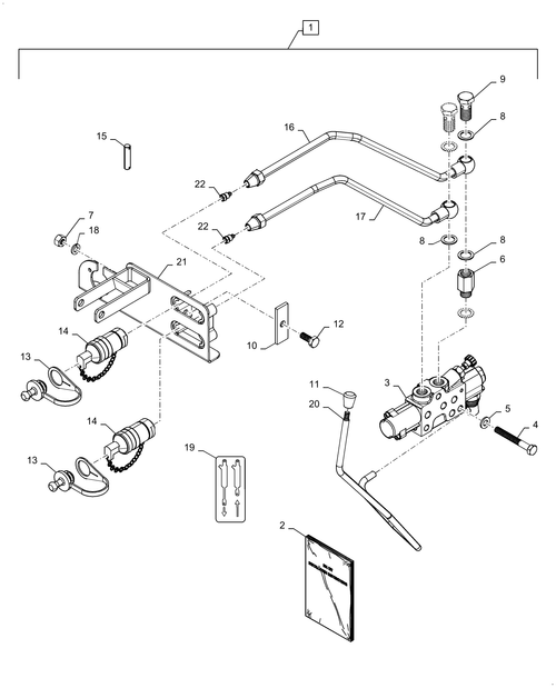 Workmaster 70-88.100.35[11] - VAR - 337943081, 827060512, DIA KIT, REMOTE CONTROL VALVE, ASSY, SINGLE, VALVE ; (Var) 337943081, 827060512