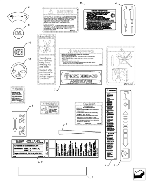 Workmaster 70-90.108.AC[01] - VAR - 337906081, DECAL, INSTRUCTION ; (Var) 337906081