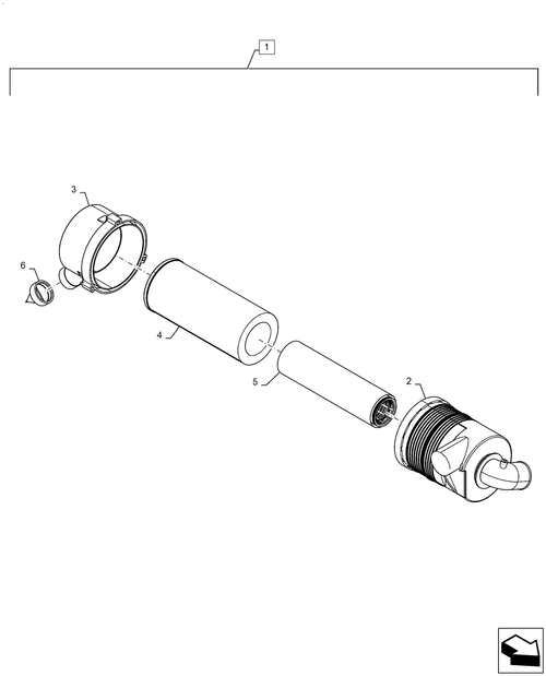 Workmaster 75 (10-16)-10.202.AB[04] - AIR CLEANER, DRY