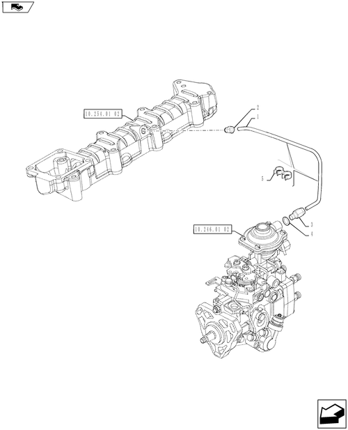Workmaster 75 (10-16)-10.218.AI[01] - FUEL INJECTOR, LEAK-OFF LINE