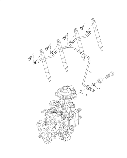 Workmaster 75 (10-16)-10.218.AI[03] - FUEL INJECTOR, RETURN LINE