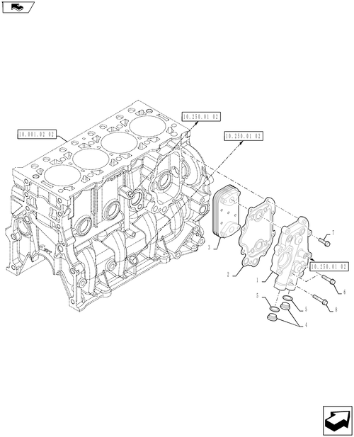 Workmaster 75 (10-16)-10.408.AC[01] - HEAT EXCHANGER