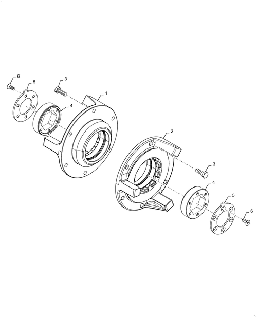 Workmaster 75 (10-16)-27.106.AR[02] - COVER ASSY  - CENTRAL REDUCTION GEARS