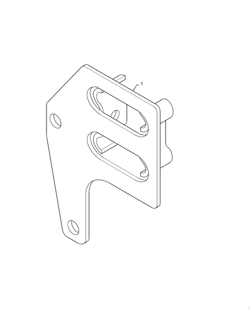 Workmaster 75 (10-16)-88.100.AH[02] - TOOL BOX, MOUNTING BRACKET
