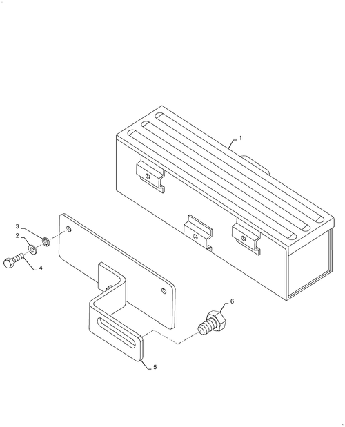 Workmaster 75 (10-16)-88.100.AH[05] - TOOL BOX - TT SERIES