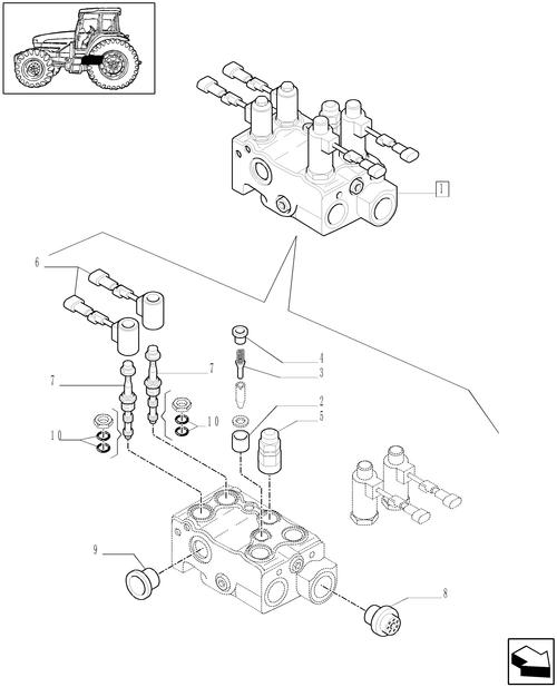 TM120-1.21.2/ A[01] - VALVE SUSPENSION CONTROL - PARTS - C4863