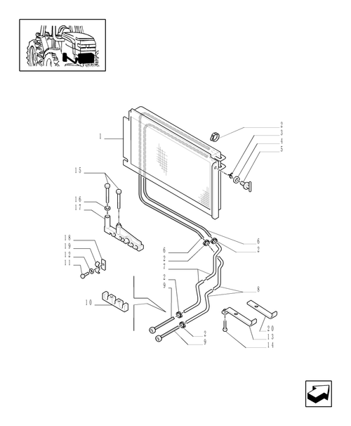 TM120-1.29.7[02] - GEARBOX LUBRICATION PIPING - C4855