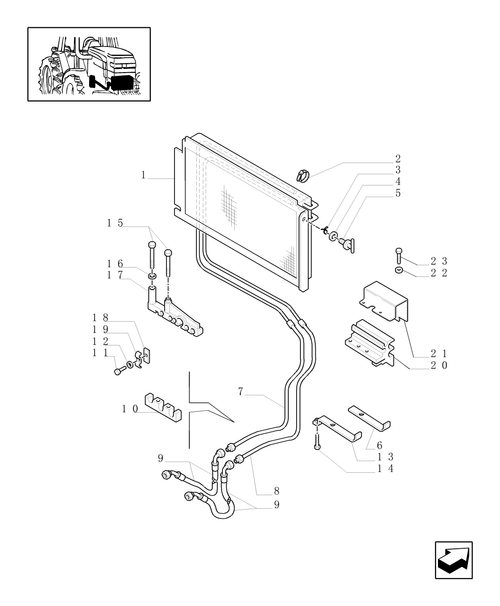 TM120-1.29.7[02A] - GEARBOX LUBRICATION PIPING - D4855 - C4854