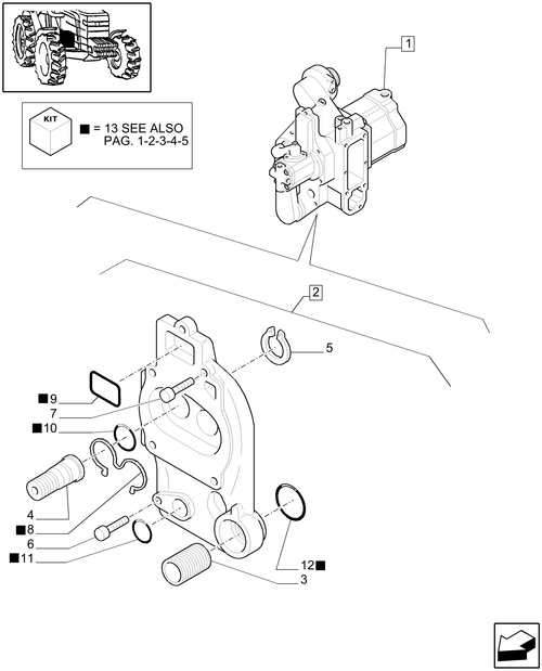TM120-1.32.8/  A[06] - PUMPS FOR HYDRAULIC SYSTEM AND LIFT - BREAKDOWN