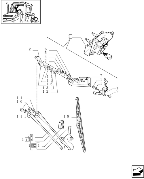 TM120-1.91.5[01] - FRONT WINDSHIELD WIPER