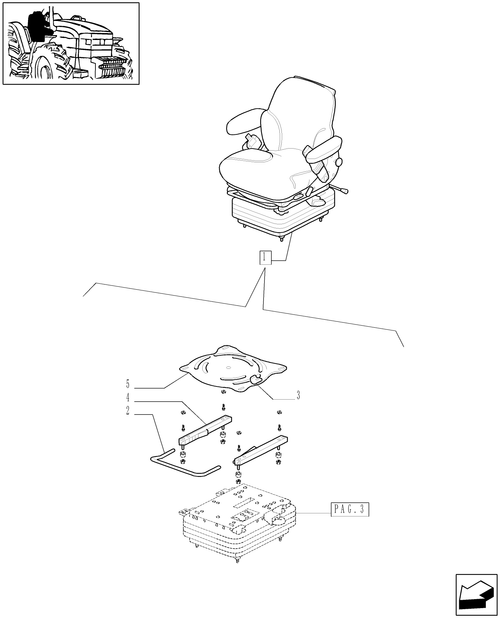 TM120-1.93.3/  D[02] - AIR SEAT WITH SEAT BELT - BREAKDOWN
