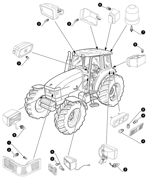TM130-0.05.4[04] - MAINTENANCE PARTS - BULBS