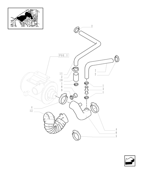 TM130-1.19.1[02] - DRY AIR FILTER - PIPES