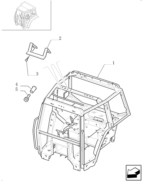 TM130-1.92.1 - CAB FRAME