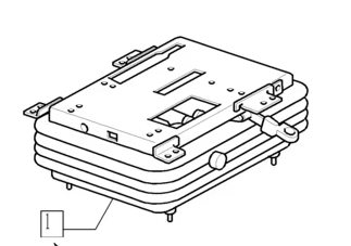 82020841 SEAT SUSPENSION KIT