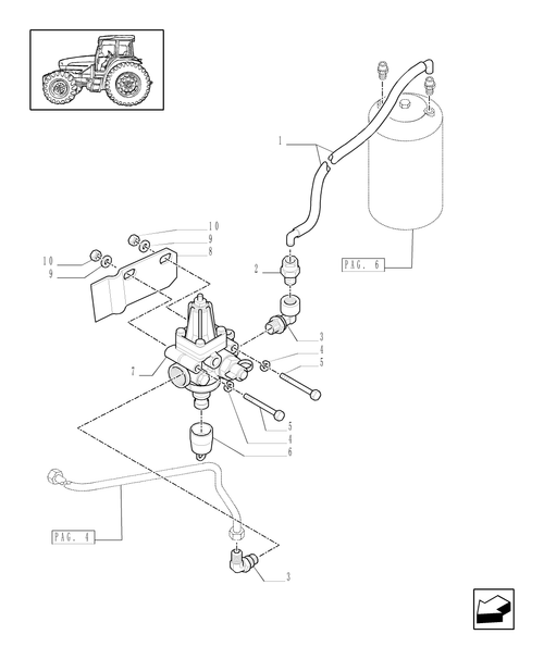 TM140-1.68.6/02[05] - (VAR.385/1) UNIVERSAL TRAILER AIR BRAKE - PRESSURE ADJUSTMENT VALVE