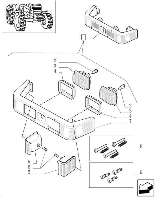 TM140-1.75.6/  A - HEADLAMP