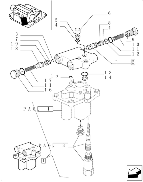TM140-1.82.1/01A[02] - LIFTER, DISTRIBUTOR AND VALVES BREAKDOWN