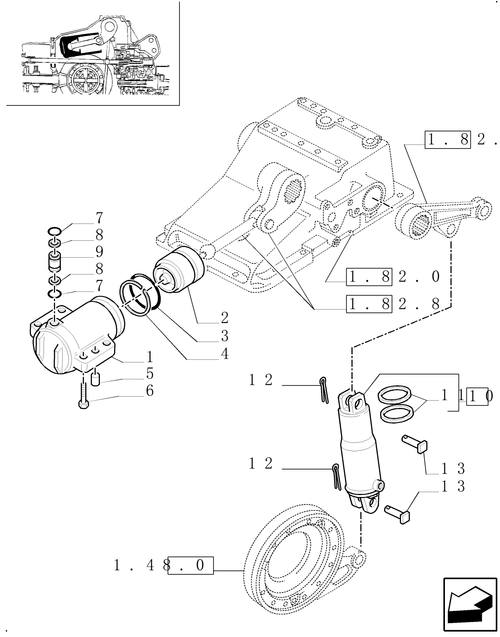 TM140-1.82.6 - LIFTER, PISTON AND CYLINDER