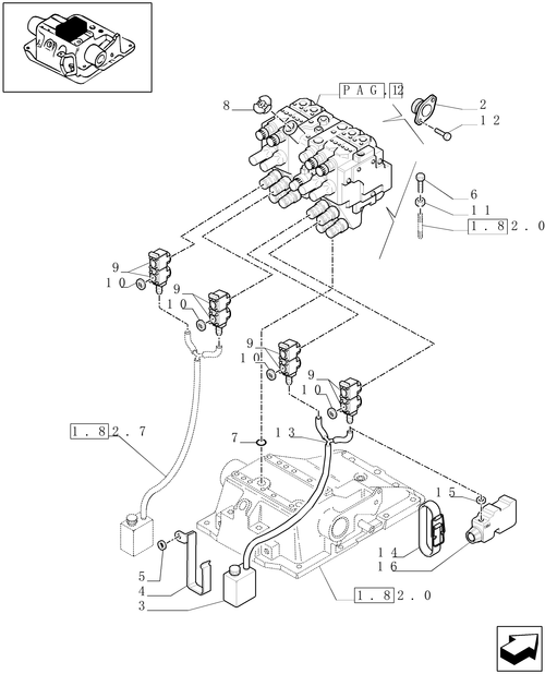 TM140-1.82.7/03[01] - (VAR.425) 4-CONTROL VALVE UNIT