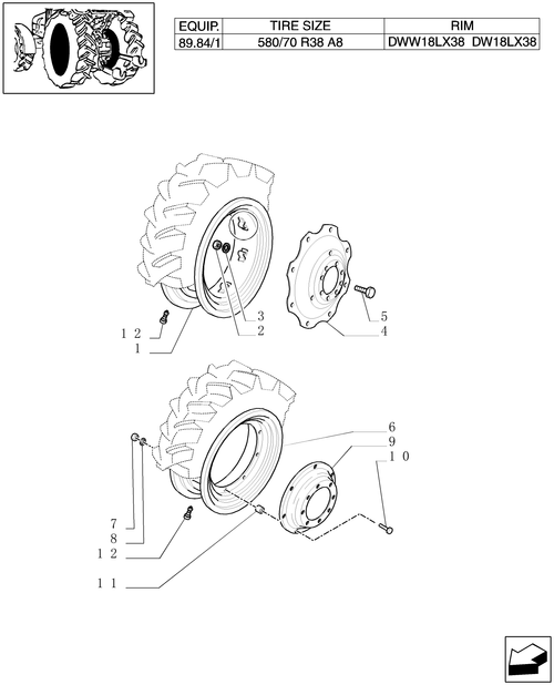 TM140-83.00[24] - DRIVE WHEELS