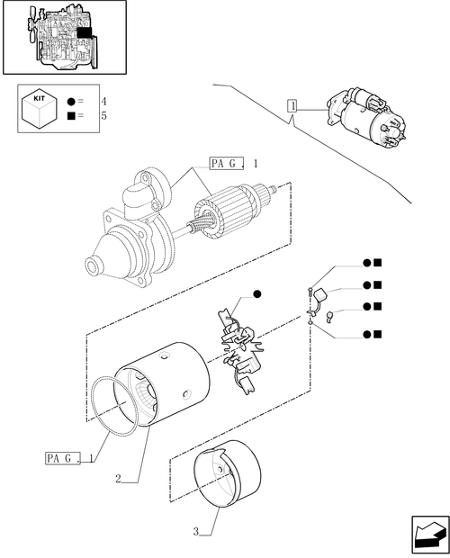 TM175-0.36.0/  A[02] - STARTER MOTOR - PARTS