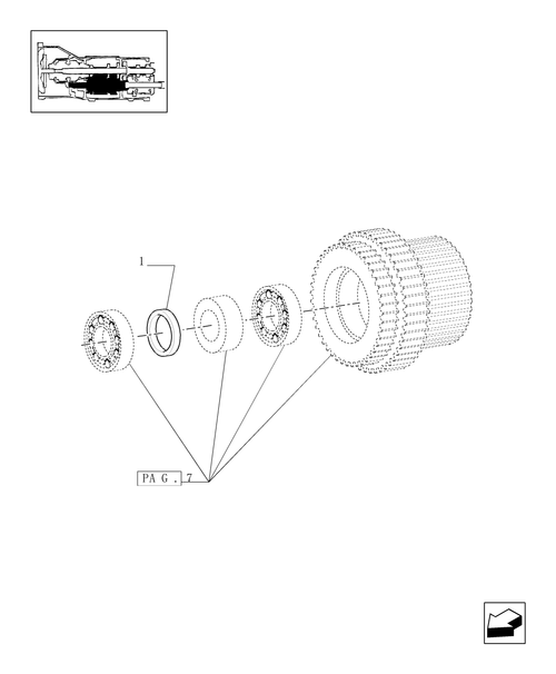 TM175-1.28.7/01[09] - CLUTCH ENGAGEMENT