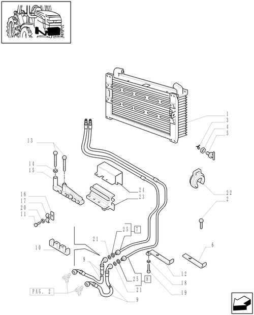 TM175-1.29.7/02[01D] - GEARBOX LUBRICATION PIPING - D5308