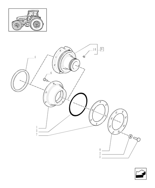 TM175-1.32.0/01 - TRANSMISSION, COVERS AND SUPPORTS