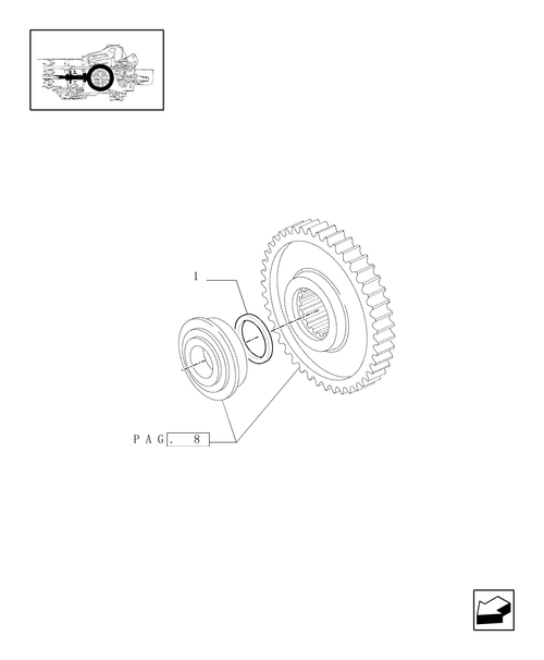 TM175-1.32.1/01[12] - CENTRAL REDUCTION GEARS