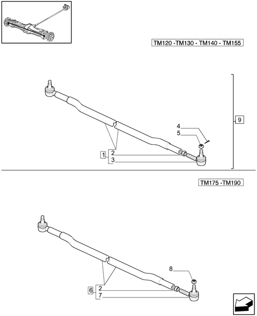 TM175-1.40.0/04 - 4WD FRONT AXLE - LINK