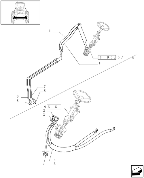 TM175-1.42.0/01 - POWER STEERING HYDRAULIC CONTROL