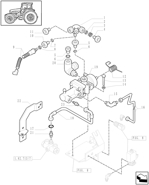 TM175-1.68.6/01[12] - (VAR.385) TRAILER AIR BRAKE GERMANY - AIR BRAKE CONTROL VALVE - C5339