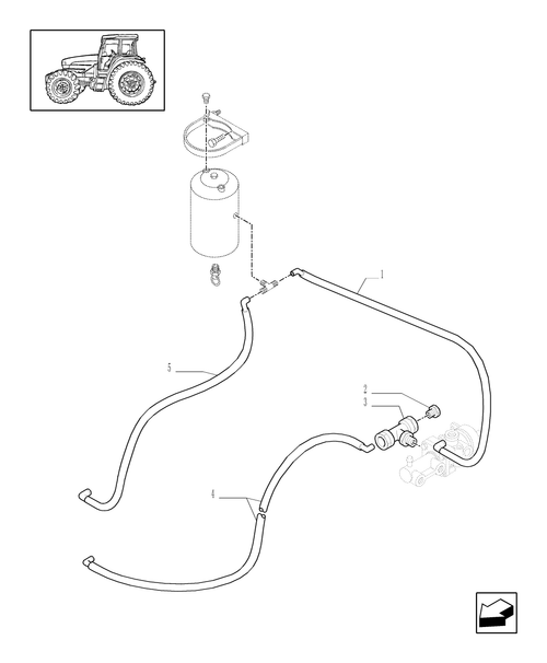 TM175-1.68.6/03[07] - (VAR.385/2) TRAILER AIR BRAKE ITALY - PIPES