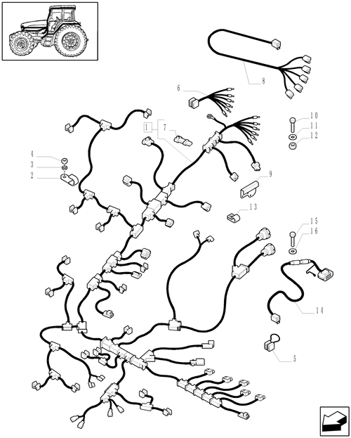 TM175-1.75.4[01A] - ELECTRICAL SYSTEM CABLES - D5443