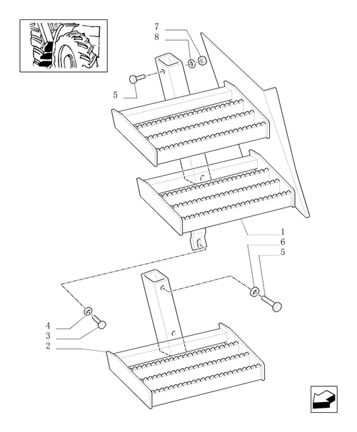 TM175-1.90.2/01[01] - FOOT STEP - C5406