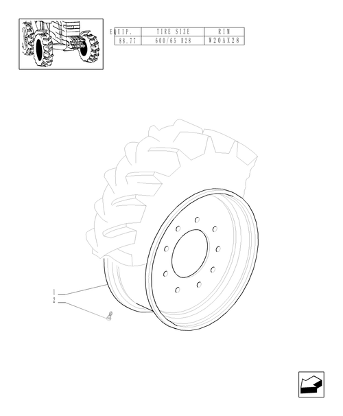 TM175-82.00[15] - 4WD DRIVING WHEELS