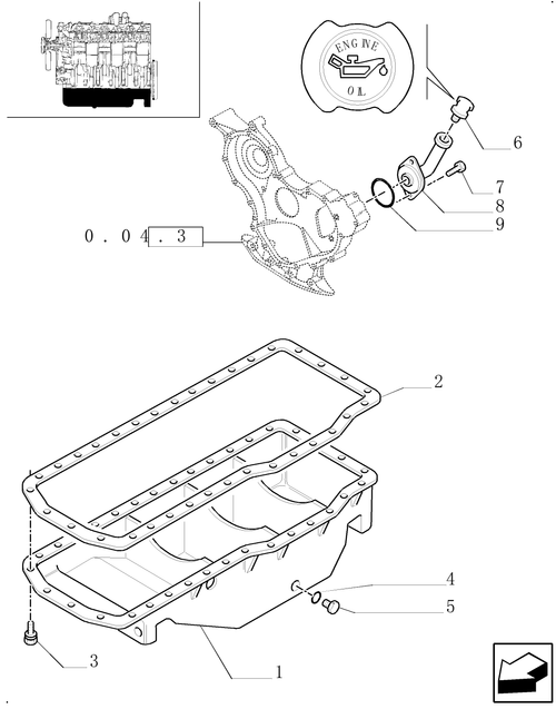 TM190-0.04.2 - OIL SUMP & RELATED PARTS