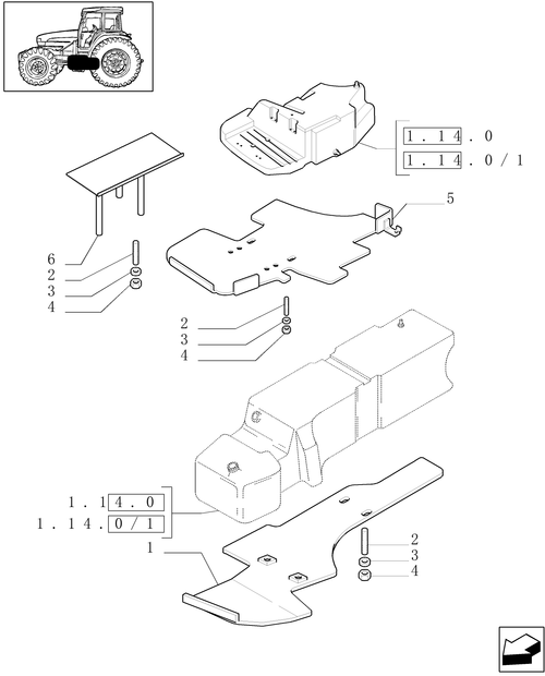 TM190-1.14.7/02 - (VAR.131) FIRE SHIELD