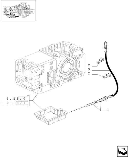 TM190-1.21.0/02 - (VAR.181/1) TRANSMISSION OIL HEATER