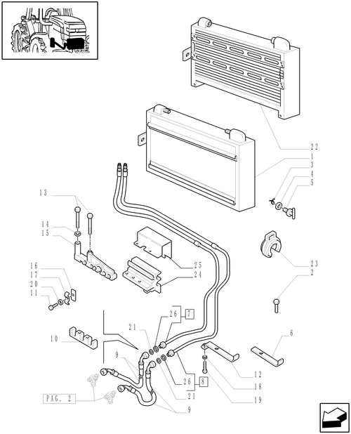 TM190-1.29.7/02[01C] - GEARBOX LUBRICATION PIPING - D5067 - C5308