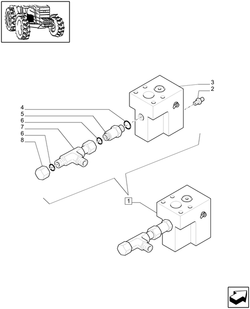 TM190-1.32.8/04B - (VAR.481) 150 L/MIN PUMP CCLS W/EDC - VALVE - BREAKDOWN