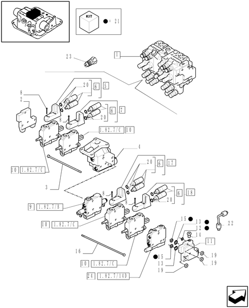 TM190-1.82.7/02[02] - 4-CONTROL VALVE UNIT - C5504