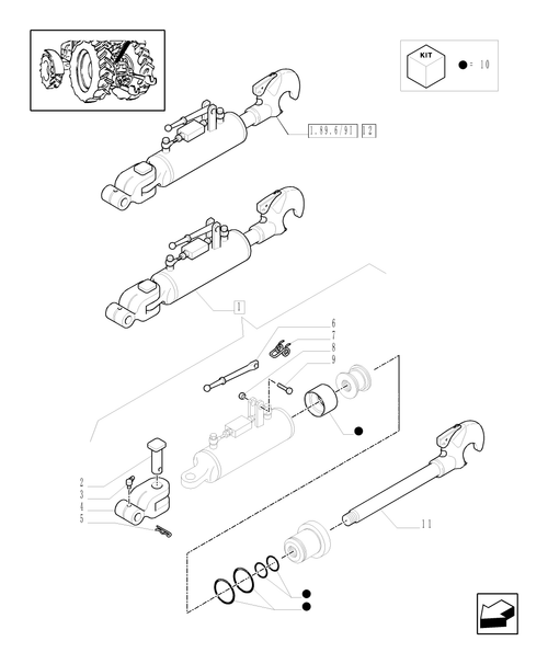 TM190-1.89.6/09H - SPRAG - BREAKDOWN