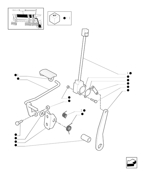 TM190-1.95.4/01[01] - ACCELERATOR PEDAL