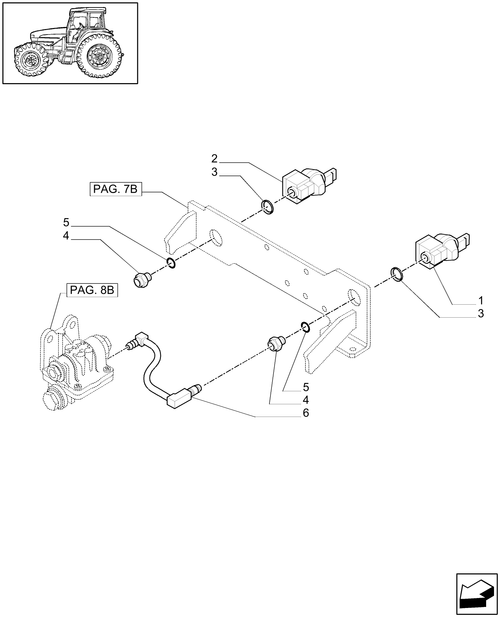 T6010 PLUS-1.68.6[09A] - VAR - 332727, 333727 - TRAILER AIR BRAKE UNIVERSAL - QUICK-FIT CONNECTIONS AND PIPES - BEGIN S/N Z9BD06466 ; (SN Break) After Z9BD06466