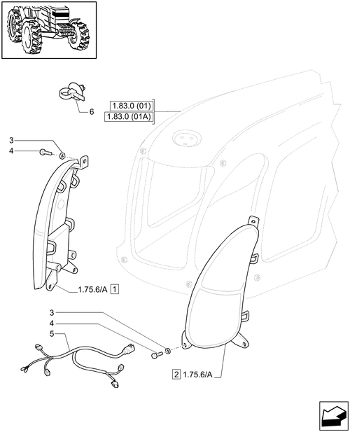 T6010 PLUS-1.75.6[01] - STD + VAR - 330698 - FRONT LIGHT - 4CYL - END YR 06-DEC-2007 ; (Prod Date) Before 06-Dec-2007
