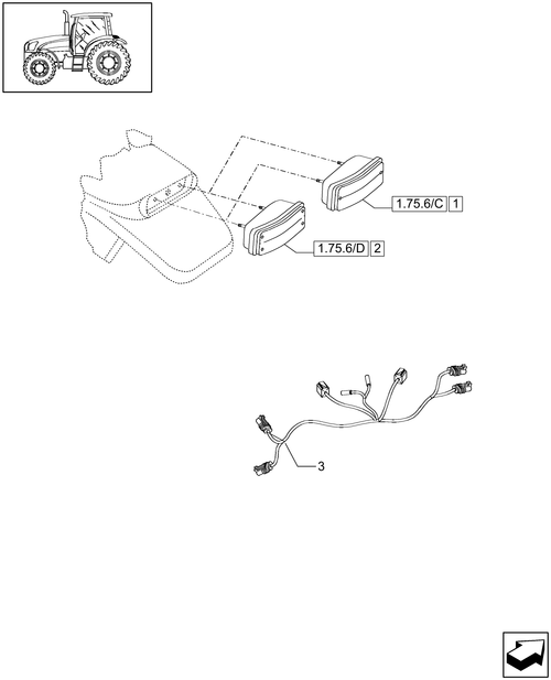 T6010 PLUS-1.75.6[08] - STD + VAR - 330803, 330842 - WIRE HARNESS